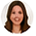 Circular headshot of Sarah Johnson.