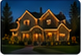 Nighttime illuminated-house thumbnail for Anderson Family.