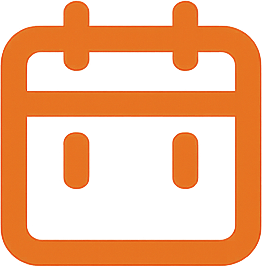 Green outlined calendar icon in a pale green circular badge for the Booked lead-stage statistic.