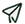 Dark green outlined paper-airplane/send icon used for no-response status.